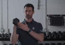 18STRONG Workout Series Part 1 Shoulder press