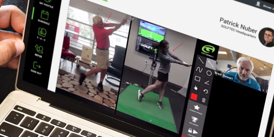 GOLFTEC offers FREE Virtual Lessons- header