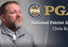 PGA National Patriot Award winner- Chris Runyan Chris Runyan National Patriot Award- header