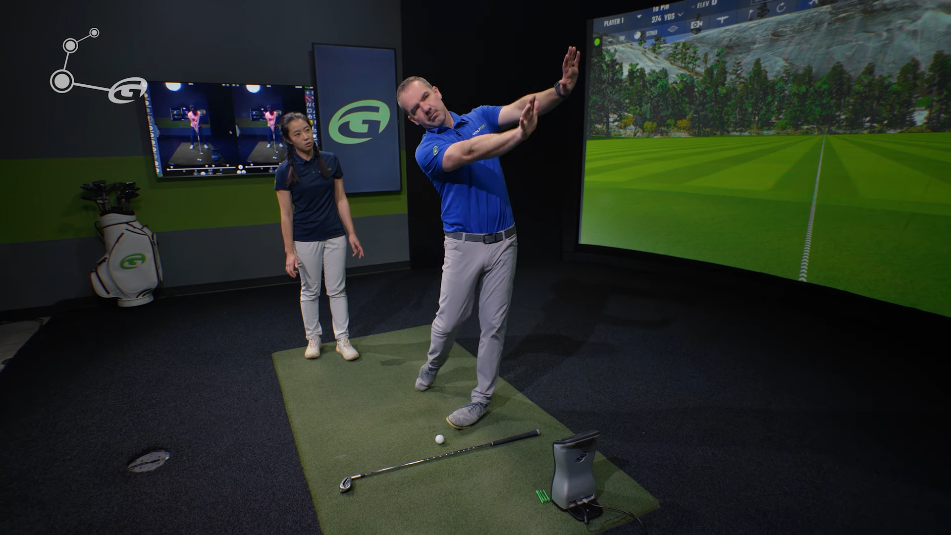 Keep Your Lead Arm Straight Throughout Your Swing - The GOLFTEC Scramble